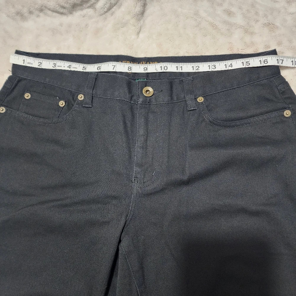 RLL Lauren‎ Jeans Co Ralph Lauren Women's  Contemporary BootCut Sz 10 Black - Picture 11 of 15